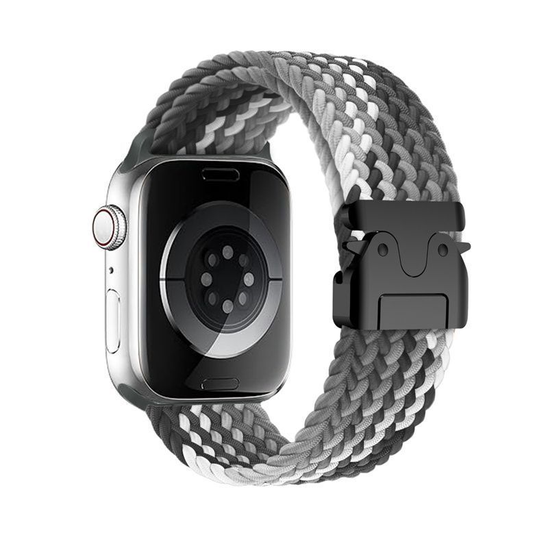 Braided Band For Apple Watch Straps 40 Mm 44mm 46mm 42mm 49mm 45mm 41mm 38mm Bracelet IWatch Series 10 SE 9 8 7 6 Ultra 2 Bands