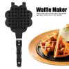 Heart Shaped DIY Waffle Maker Waffle Cake Mold Baking Tray Household Baking Accessories for Gas