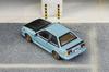 DIECASTTEAM Scale Toyota Corolla Levin Hood Finished Model 1/64 Blue/Black LL-009-146