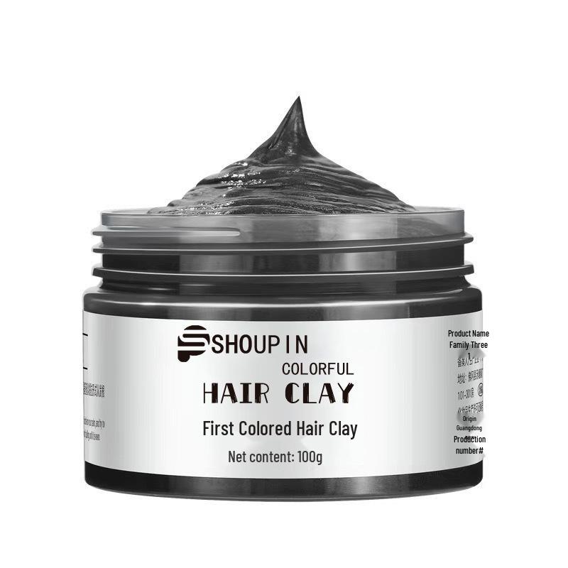 Grandma Grey Hair Clay: Silver Grey Soft Hair Wax for Men & Women, Multi-Color Options for Shaping and Styling