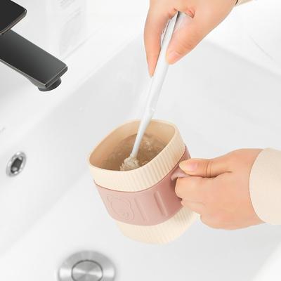 Tooth Cylinder Cup, Tooth Set Box, Tooth Cup, Household Bathroom Brushing Mouthwash Cup, Cartoon Student