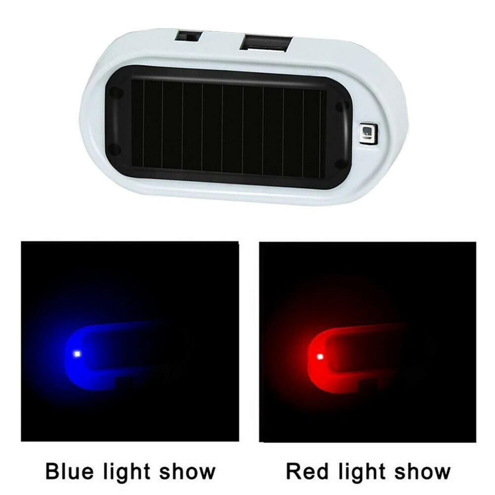 Solar-Dummy-Alarm Fürs Auto - Blinklicht Simuliert Echten Schutz