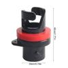 Paddle Board Pumps Hose with 5 Air Valves Nozzle Replacement Inflatable Boats Pumps Adapter & Air Hose Easy to Use