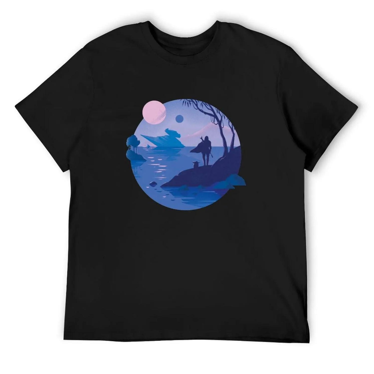

Galaxy blues T-Shirt tees boys whites graphic t shirt vintage mens graphic t-shirts hip hop XXXXXL