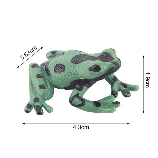 Zabawki dla zwierząt Model żaby Zabawki edukacyjne Zabawki symulacyjne Bez zapachu Solidne PCV Realistyczna figurka żaby dla dzieci