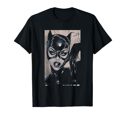 Batman Catwoman Comic Cover 85th Anniversary T-Shirt