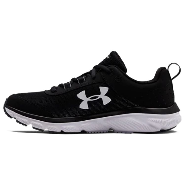 Under Armour Charged Assert 8 Comfortable Versatile Cushioning Low-Top Casual Running Shoes Women Sneaker Black 3021972-001