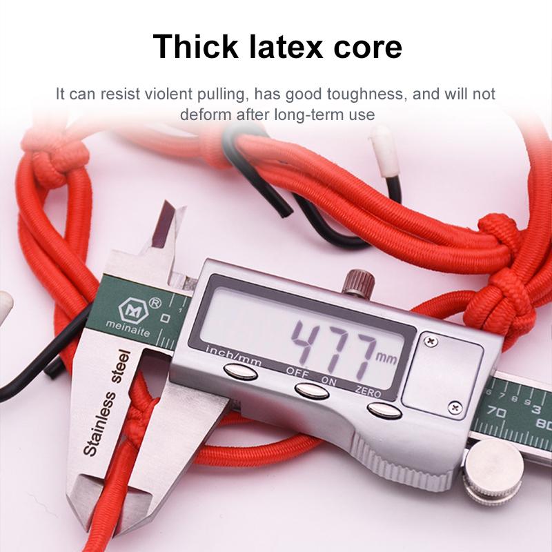 SEAMETAL Motorcycle Luggage Net Hold Fuel Tank Helmet Storage Trunk Bag Elastic Mesh with 6 Adjustable Hooks