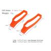 2pcs Rubber Bicycle Chain  Protector Mountain Bike Anti-scratch Anti-bump Cycling Frame Accessories
