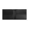 Bottega Veneta Intrecciato Woven Double Fold Calfskin Wallet Women wallet Black 743211V63U11000