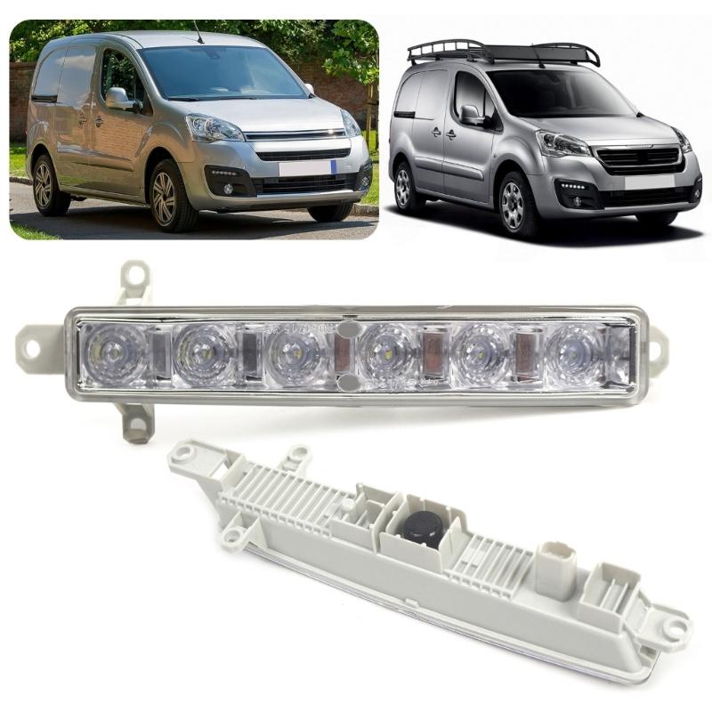 Waterproof LED Fog Daytime Running Light Turn Signal Light Vehicle Corner Lamp For 107 108 308 MK2 9802795580 9677409380