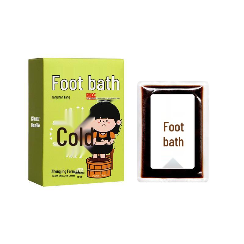 

Mugwort Foot Soak: Relaxing Herbal Foot Bath for Better Sleep, Easy Use for All Ages, No Boiling Needed