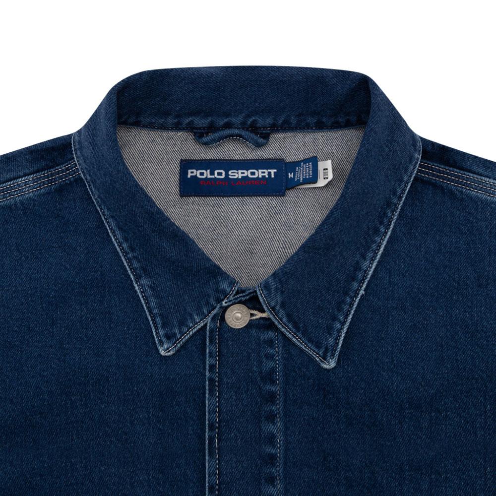 Polo Ralph Lauren Solid Color Single-Breasted Collar Long Sleeve Jacket Men Jackets Blue MNPOOTW16021562-400