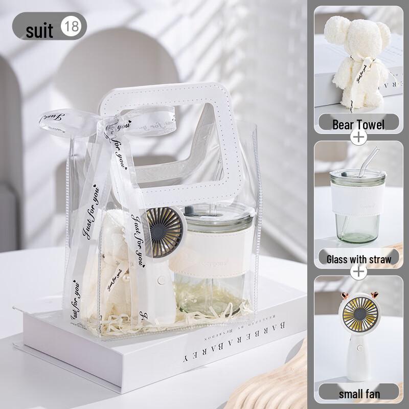 A1 Cooling Gift Set with Towel, Bottle, and Mini Fan