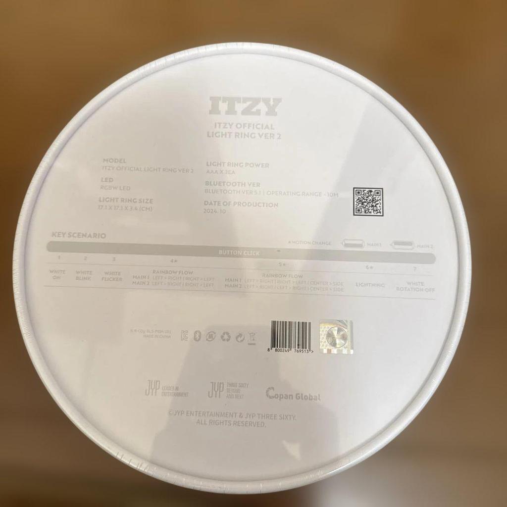 [USED] ITZY OFFICIAL LIGHT RING VER 2