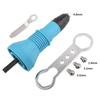 3Pcs Heavy Duty Rivet Guns Conversion Heads Quick Switches Mechanism Rivet Tool Conversion Set For Precisions Work