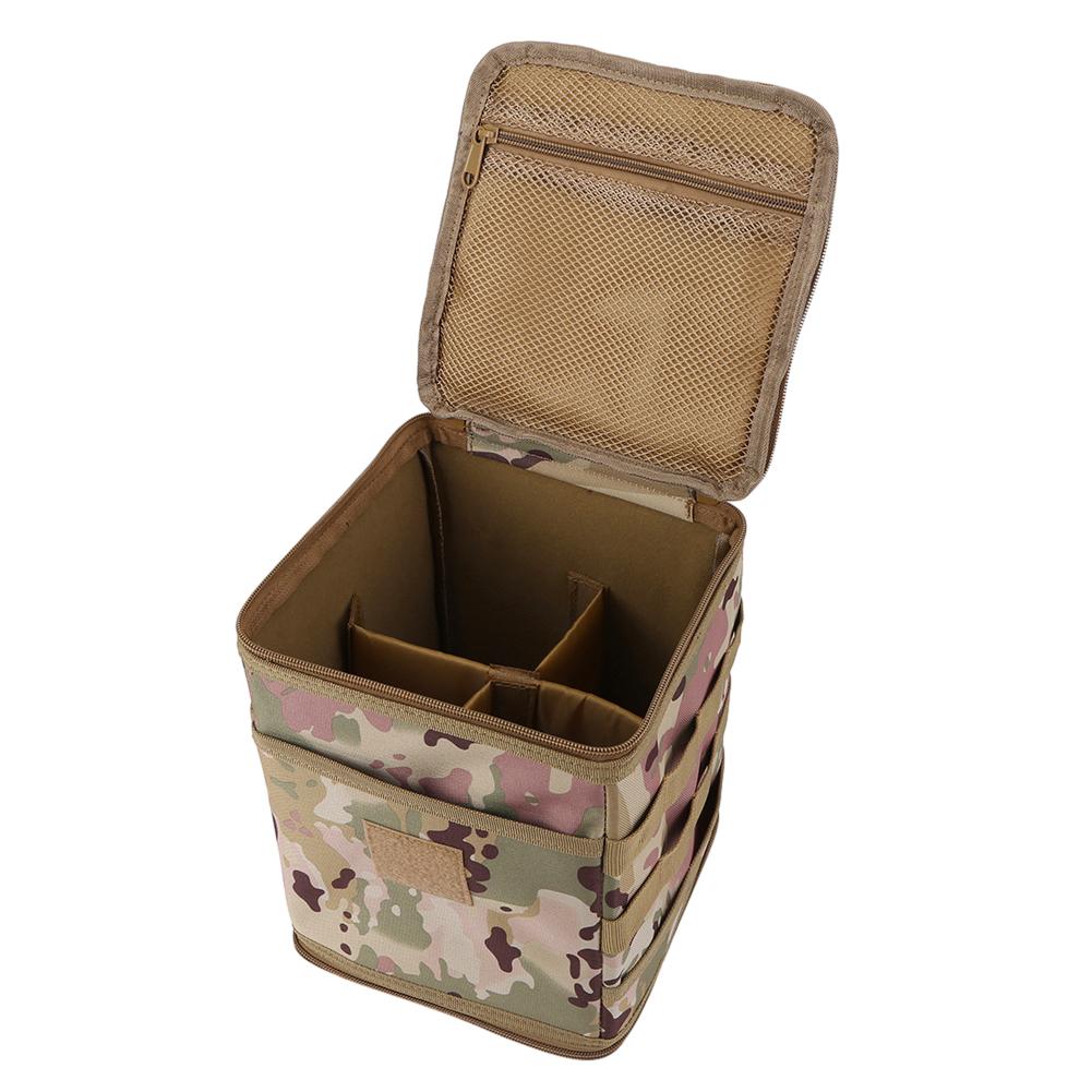 Camping Stove Storage Case Detachable Propane Stove Storage Box Wear Resistant Large Capacity Outdoor Picnic Basket