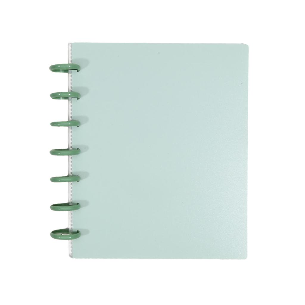 Mushroom Hole Card Collection Book Solid Colour Insert Loose-leaf Album 3 Inch Four-panel Photo Postcard Storage and Sorting