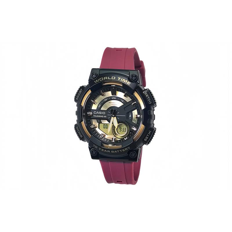 CASIO Customized watch modified series three-eye dial classic retro small square watch fashion trend waterproof 50 meter MTP-VD300L-1E