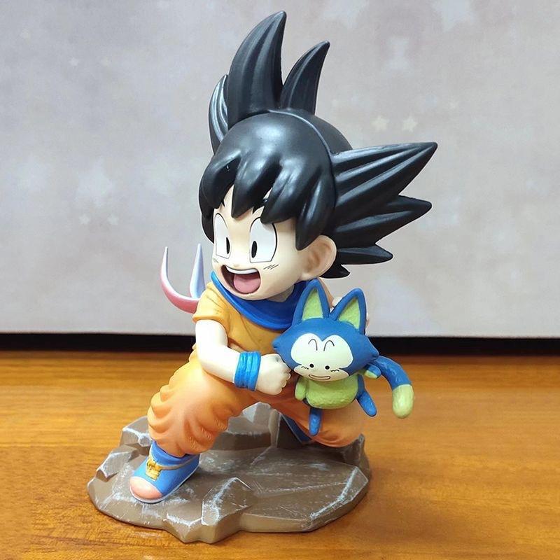 Dragon Ball GK Scene: Childhood Goku with Puar & Yamcha Figure Ornament