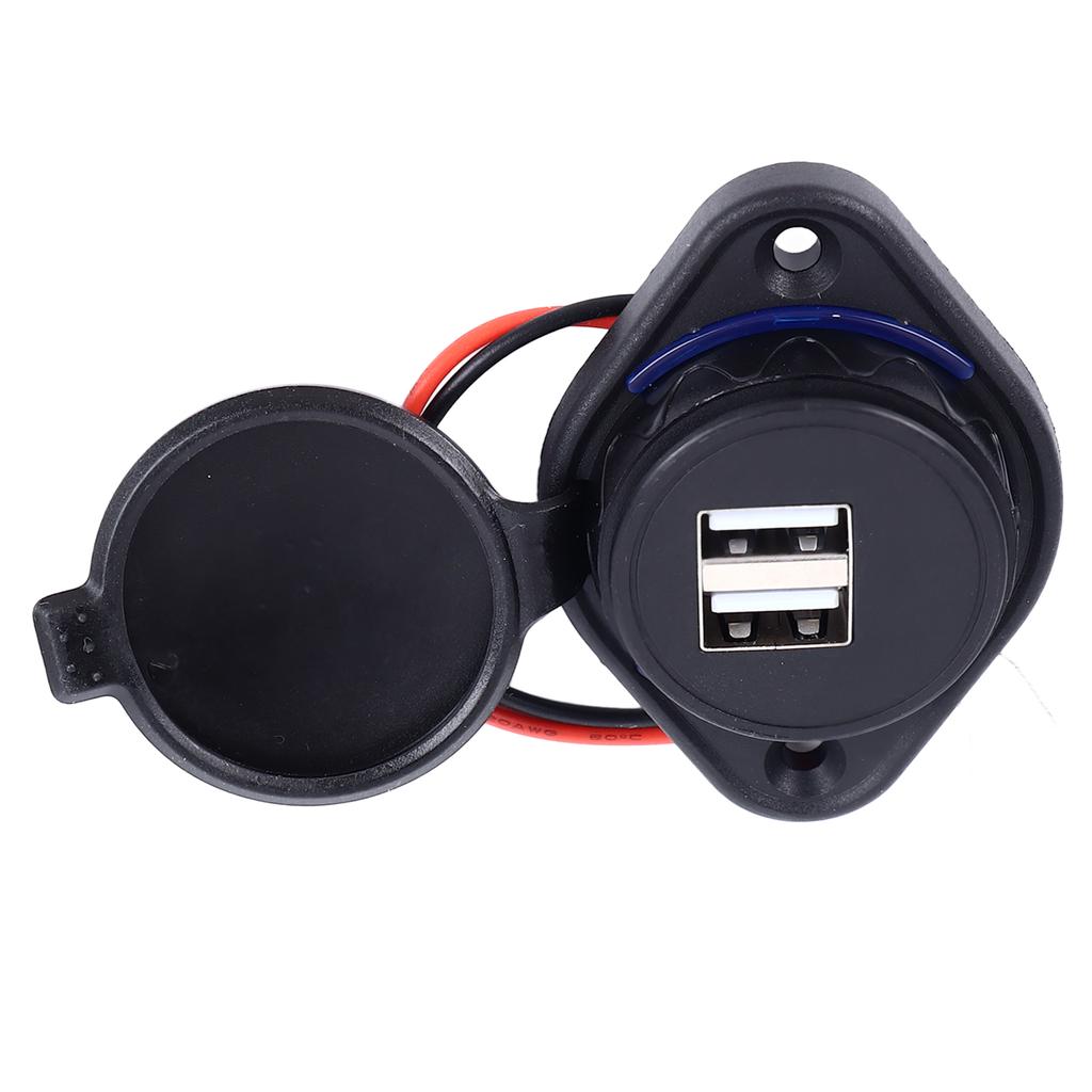 מטען USB מהיר לרכב לטלפון, נייד, רב-תכליתי, יעיל לנסיעות בכביש
