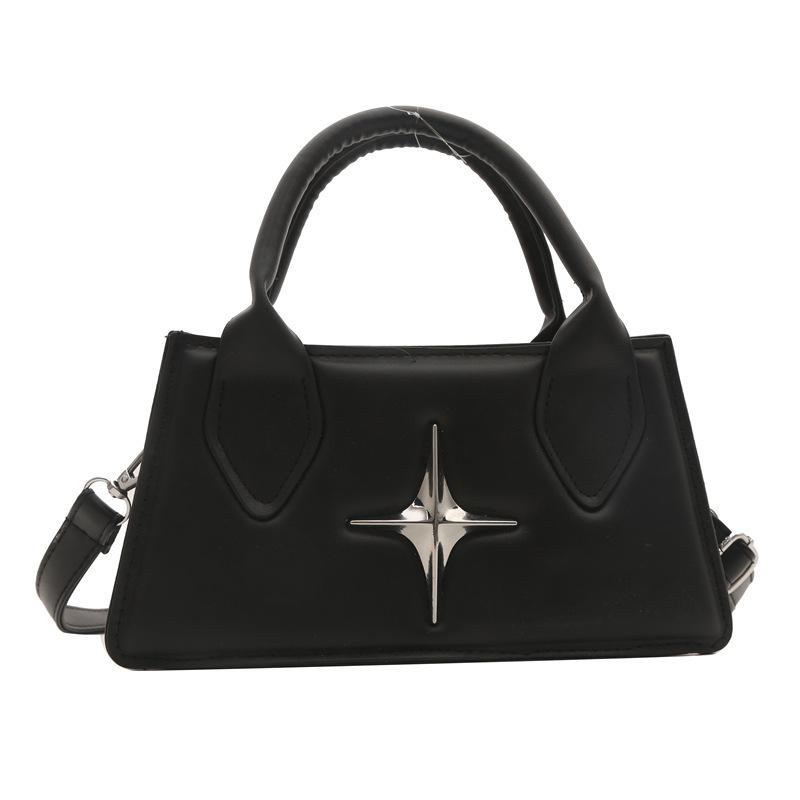 Internet Celebrity Fashion Texture Personalized Handbag 2025 Spring and Summer Versatile Shoulder Messenger Bag Foreign Style Small Square Bag Leisure