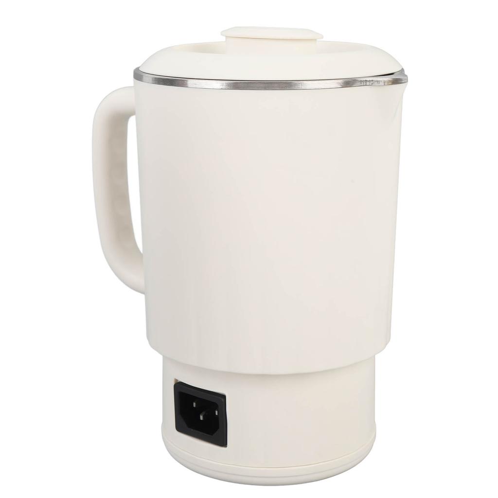 Reise-Wasserkocher 600 ml Fassungsvermögen 600 W Schnelles Erhitzen Edelstahl Tragbarer Heißwasserkocher