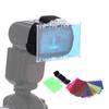 18pcs Camera Gel Filter Kit Transparency Color Film Plastic Sheets Color Correction Filter for Lighting