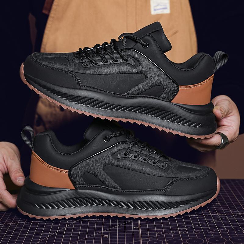 Fashion 2024 Autumn Winter High Top Casual Breathable Hollow Board Shoes Boys Sports Skateboarding Shoes Fashion Vulcanized Shoes men