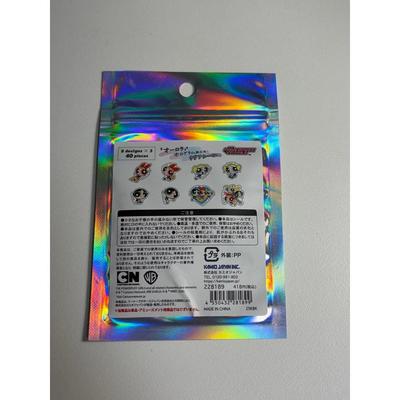 Powerpuff Girls Clear Stickers 40 Pieces