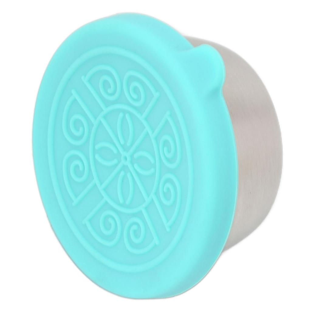 Beauty Salon Essential Oil Cup Portable Stainless Steel Condiment Salad Dressing Container with Lid