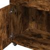 Bar Cart Smoked Oak 50x41x89 cm Engineered Wood