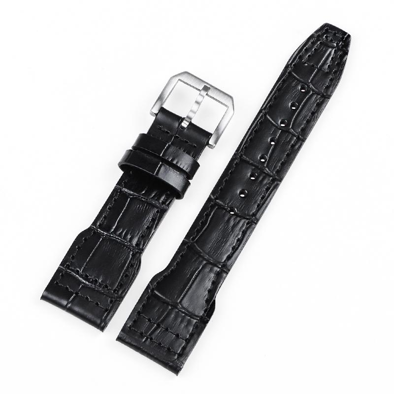 Bracelet 20/21/22mm Bracelet de Montre en Cuir de Vache pour IWC PILOT Portugal PORTOFINO Bracelet pour Petit Prince Iw327004 Iw377714 Bracelet