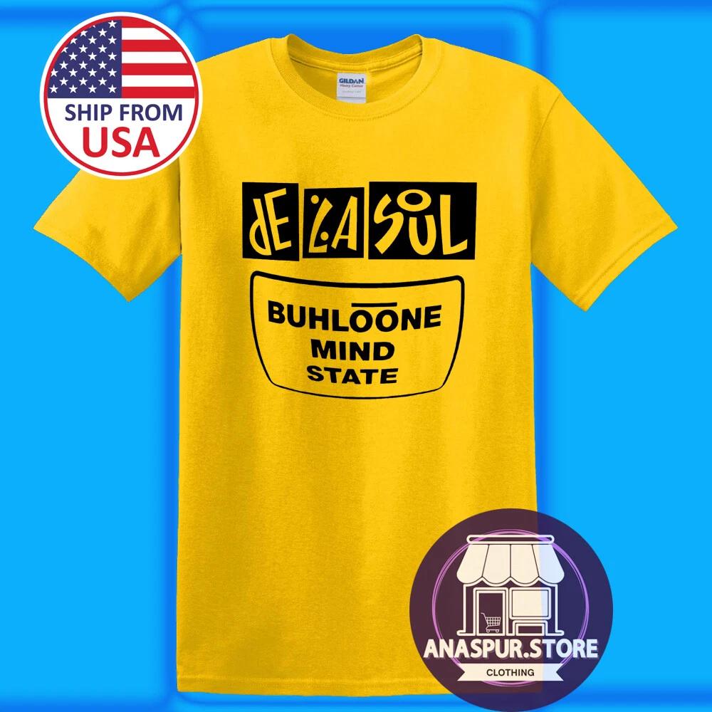 De La Soul Buhloone Mind State Men s Yellow Size S-5XL 3XL