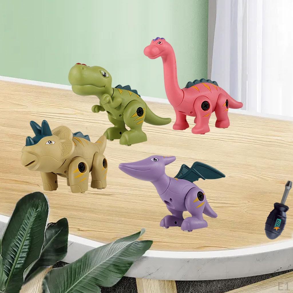 Dinosaur Children Dino Building Toy Set for Boys And Girls Rod Playset Learning Gifts