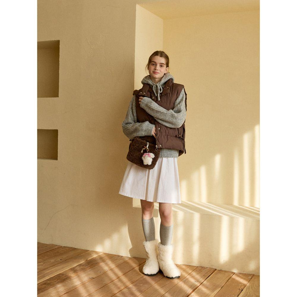 PINK PINEAPPLE PINKY RIBBON KEYRING_PINK