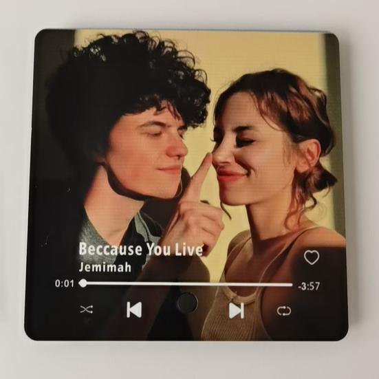 Refrigerator Magnet Photo Frame Design Play Music MP3-Like Function Fridge Magnet Kitchen Gadget with Music