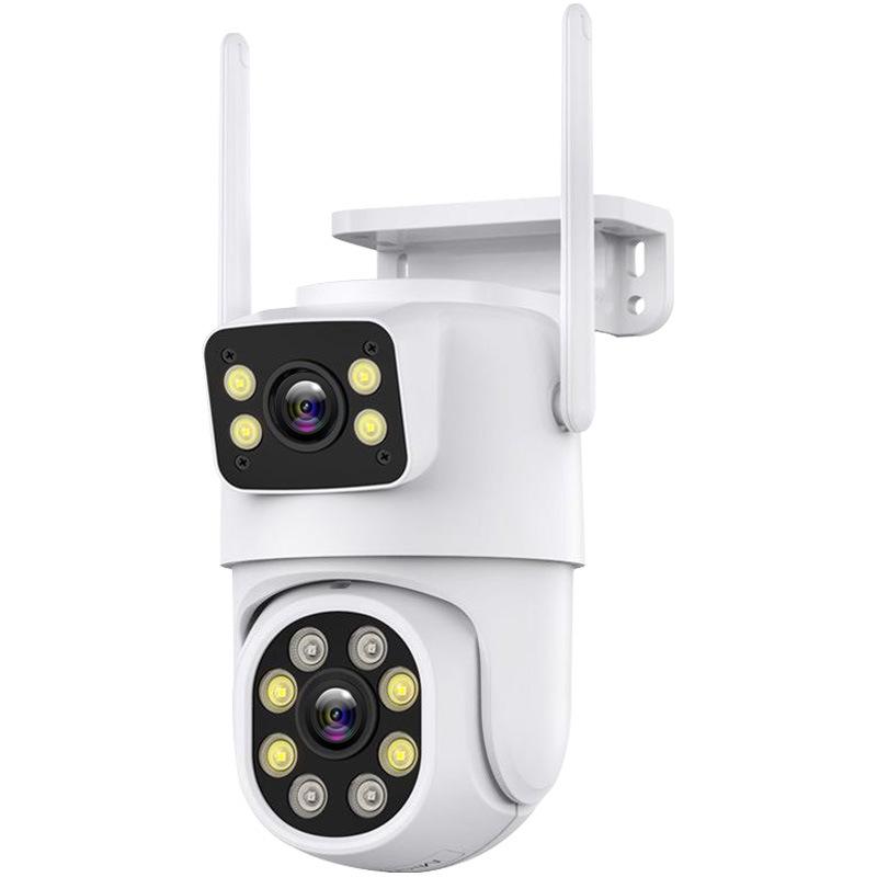 5G Dual Lens Outdoor WiFi Camera with HD Quality