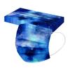 10 Stück Kinder Batik Farbverlauf Bedruckt Dreilagig Proof Einwegmaske