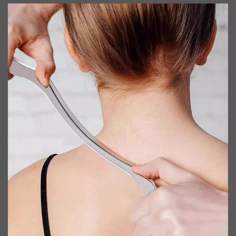 1 Stück Gua Sha Schabmassagegerät für große Muskeln Weichteilmobilisation 304 Edelstahl Faszienschaber M Guasha-Therapie