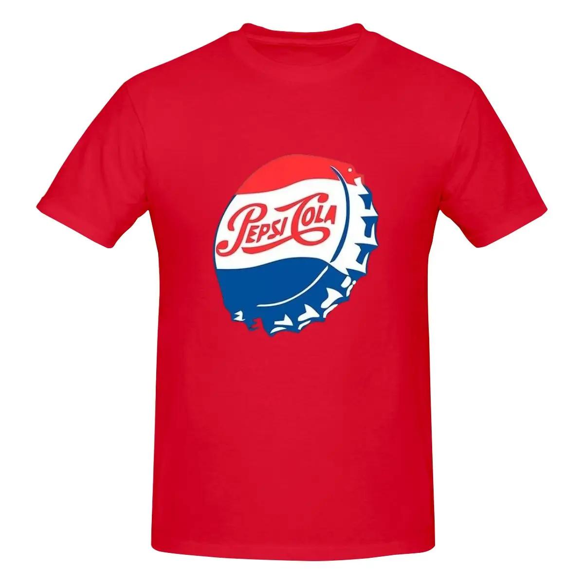 

2025 Літо Чоловічі P-Pepsi Розкішні Футболки для Чоловіків Літня Футболка з Принтом Бавовна Висока Якість Одяг Вуличний Одяг Топи Футболка XL