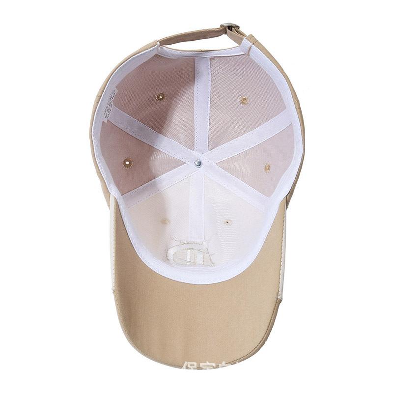 Northwood Bonés de Beisebol Infantis com Letras D para Meninos Meninas Chapéu de Sol Letra Topo Rígido Infantil Protetor Solar Hip Hop