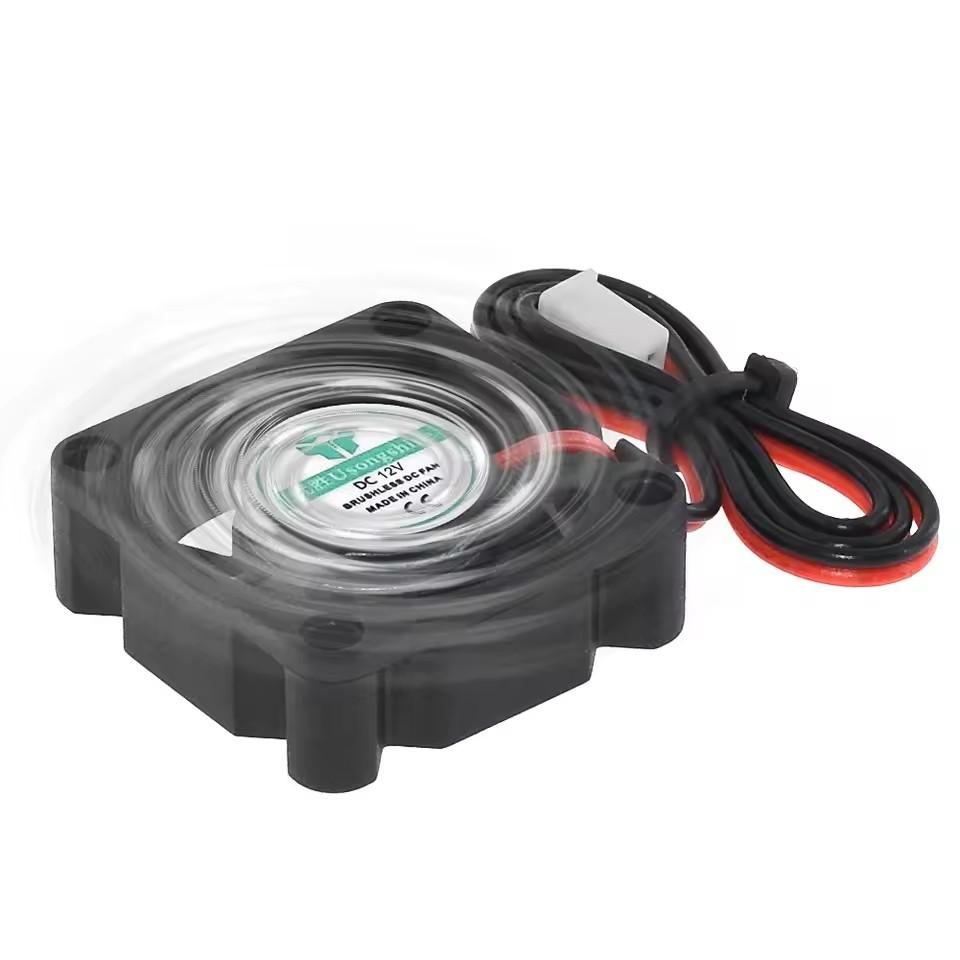DC 12V 24V Cooling Turbo Fan Brushless 3D Printer With 2Pin Dupont Wire Cooler 30cm Wire For Extruder Cooler Blower Plastic Fan