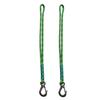 1/2PCS Heavy Duty Nylon Sling with Metal Hook - Wear-resistant - Suitable for Outdoor Hammocks, Tree Swings, and Patio Chairs