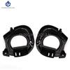 Car Front Fog Light Cover Lower Bumper Black Foglight Hole Grilles Decoration Bezel Fit for Toyota Axio Fielder 2016 2017