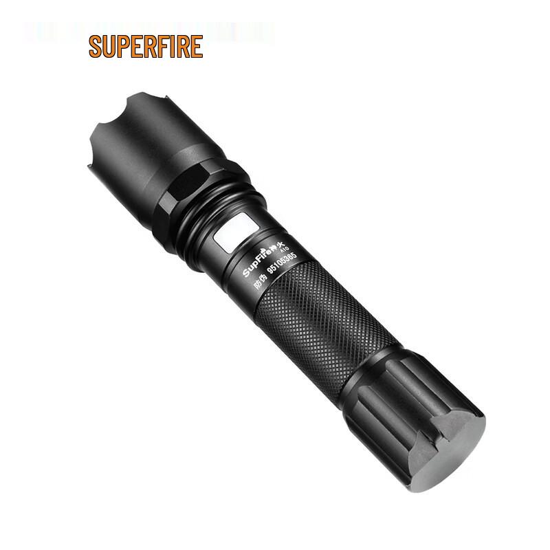 SupFire A10 USB Rechargeable LED Flashlight