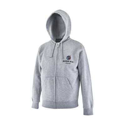 Gamakatsu MARINE BOX Sweatparka GM3761 Grau LL
