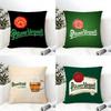 PPilsnerUUrquellS Beer Cushion Cover Eco Linen Pillow Case DoubleSided Print Breathable Durable Zipper Home Decor Gift