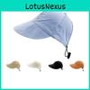 Fashionable Sun Protection Fishing Hat With Quick-dry Polyester For Outdoor Activities