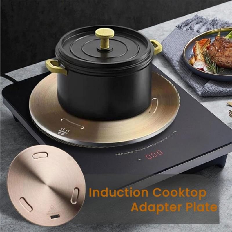 Piastra Adattatore per Induzione Multiuso Piastra per Trasferimento di Calore Adatta per Migliorare l'Efficienza e la Comodità in Cucina